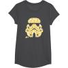 image:imageStar Wars Popcorn Stormtrooper Helmet TShirtDark Heather Grey