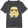 image:imageStar Wars Popcorn Stormtrooper Helmet TShirtDark Heather Grey