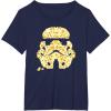 image:imageStar Wars Popcorn Stormtrooper Helmet TShirtNavy Blue