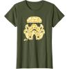 image:imageStar Wars Popcorn Stormtrooper Helmet TShirtOlive Green