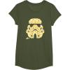 image:imageStar Wars Popcorn Stormtrooper Helmet TShirtOlive Green