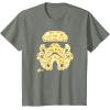 image:imageStar Wars Popcorn Stormtrooper Helmet TShirtOlive Heather