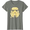 image:imageStar Wars Popcorn Stormtrooper Helmet TShirtOlive Heather