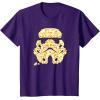 image:imageStar Wars Popcorn Stormtrooper Helmet TShirtPurple