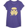 image:imageStar Wars Popcorn Stormtrooper Helmet TShirtPurple Heather
