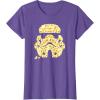image:imageStar Wars Popcorn Stormtrooper Helmet TShirtPurple Heather