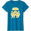 image:imageStar Wars Popcorn Stormtrooper Helmet TShirtSapphire Blue