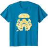 image:imageStar Wars Popcorn Stormtrooper Helmet TShirtSapphire Blue