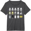 image:imageStar Wars Saga Guide Evolution of a Stormtrooper TShirtDark Heather Grey