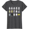 image:imageStar Wars Saga Guide Evolution of a Stormtrooper TShirtDark Heather Grey