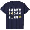 image:imageStar Wars Saga Guide Evolution of a Stormtrooper TShirtNavy Blue