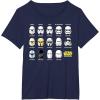 image:imageStar Wars Saga Guide Evolution of a Stormtrooper TShirtNavy Blue