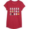 image:imageStar Wars Saga Guide Evolution of a Stormtrooper TShirtRed Heather