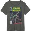 image:imageStar Wars Stormtrooper Battle Vintage Comic Book Cover TShirtAsphalt Grey
