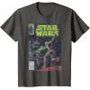 image:imageStar Wars Stormtrooper Battle Vintage Comic Book Cover TShirtAsphalt Grey