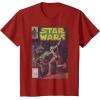 image:imageStar Wars Stormtrooper Battle Vintage Comic Book Cover TShirtCranberry Red