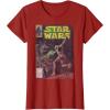 image:imageStar Wars Stormtrooper Battle Vintage Comic Book Cover TShirtCranberry Red
