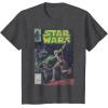 image:imageStar Wars Stormtrooper Battle Vintage Comic Book Cover TShirtDark Heather Grey