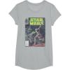 image:imageStar Wars Stormtrooper Battle Vintage Comic Book Cover TShirtHeather Grey