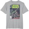 image:imageStar Wars Stormtrooper Battle Vintage Comic Book Cover TShirtHeather Grey