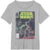 image:imageStar Wars Stormtrooper Battle Vintage Comic Book Cover TShirtHeather Grey