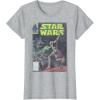 image:imageStar Wars Stormtrooper Battle Vintage Comic Book Cover TShirtHeather Grey