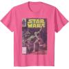 image:imageStar Wars Stormtrooper Battle Vintage Comic Book Cover TShirtPink Heather