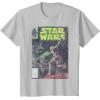 image:imageStar Wars Stormtrooper Battle Vintage Comic Book Cover TShirtSilver Grey