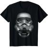 image:imageStar Wars Stormtrooper Battle Worn Helmet Graphic TShirt TShirtBlack