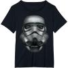 image:imageStar Wars Stormtrooper Battle Worn Helmet Graphic TShirt TShirtBlack