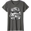 image:imageStar Wars Stormtrooper Camo Helmet Graphic TShirtAsphalt Grey
