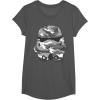image:imageStar Wars Stormtrooper Camo Helmet Graphic TShirtAsphalt Grey