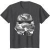 image:imageStar Wars Stormtrooper Camo Helmet Graphic TShirtDark Heather Grey