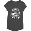 image:imageStar Wars Stormtrooper Camo Helmet Graphic TShirtDark Heather Grey