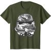 image:imageStar Wars Stormtrooper Camo Helmet Graphic TShirtOlive Green