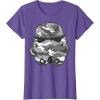 image:imageStar Wars Stormtrooper Camo Helmet Graphic TShirtPurple Heather