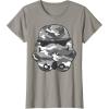 image:imageStar Wars Stormtrooper Camo Helmet Graphic TShirtSlate Grey