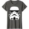 image:imageStar Wars Stormtrooper Classic Helmet TShirt TShirtAsphalt Grey