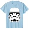 image:imageStar Wars Stormtrooper Classic Helmet TShirt TShirtBaby Blue