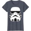 image:imageStar Wars Stormtrooper Classic Helmet TShirt TShirtHeather Blue