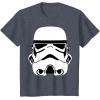 image:imageStar Wars Stormtrooper Classic Helmet TShirt TShirtHeather Blue