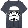 image:imageStar Wars Stormtrooper Classic Helmet TShirt TShirtHeather Blue