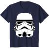 image:imageStar Wars Stormtrooper Classic Helmet TShirt TShirtNavy Blue
