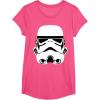 image:imageStar Wars Stormtrooper Classic Helmet TShirt TShirtPink Heather
