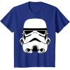 image:imageStar Wars Stormtrooper Classic Helmet TShirt TShirtRoyal Blue