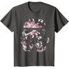 image:imageStar Wars Stormtrooper Floral Helmet TShirtAsphalt Grey