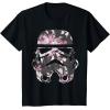 image:imageStar Wars Stormtrooper Floral Helmet TShirtBlack