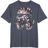 image:imageStar Wars Stormtrooper Floral Helmet TShirtHeather Blue