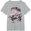 image:imageStar Wars Stormtrooper Floral Helmet TShirtHeather Grey