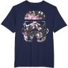 image:imageStar Wars Stormtrooper Floral Helmet TShirtNavy Blue